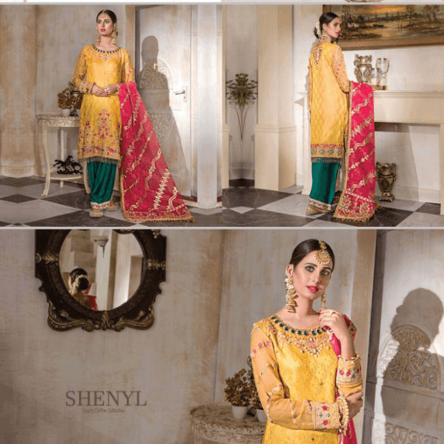 Shenyl Lurxy Chiffon Suit